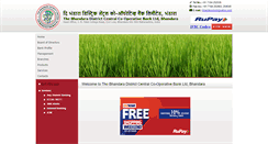 Desktop Screenshot of bhandaradccb.com